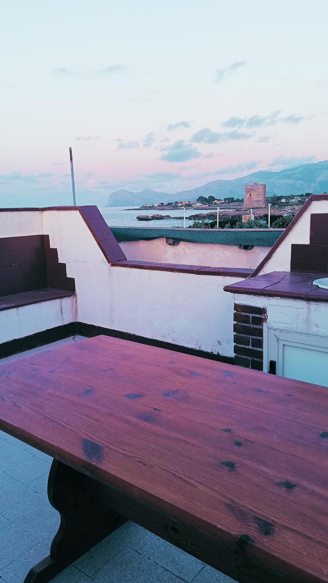 La Terrazza Sul Mare Monolocale Con Terrazza Vicino Aereoporto&Mare Sicilian Vintage Style Beach House Cinisi Ngoại thất bức ảnh